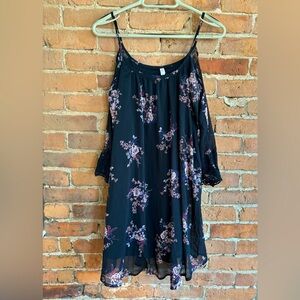 Flowy off the shoulder dress